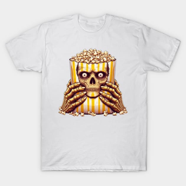 Popcorn 13 T-Shirt by sonnycosmics